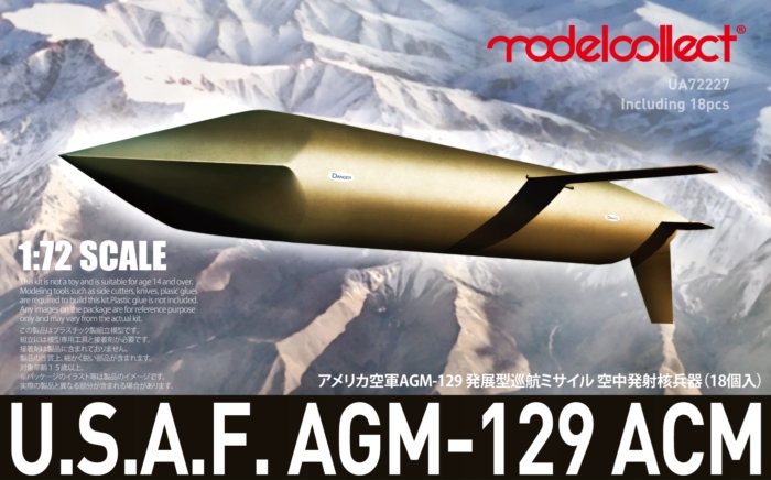 U.s.a.f. AGM-129 Acm Modelcollect UA72227 měřítko 1/72