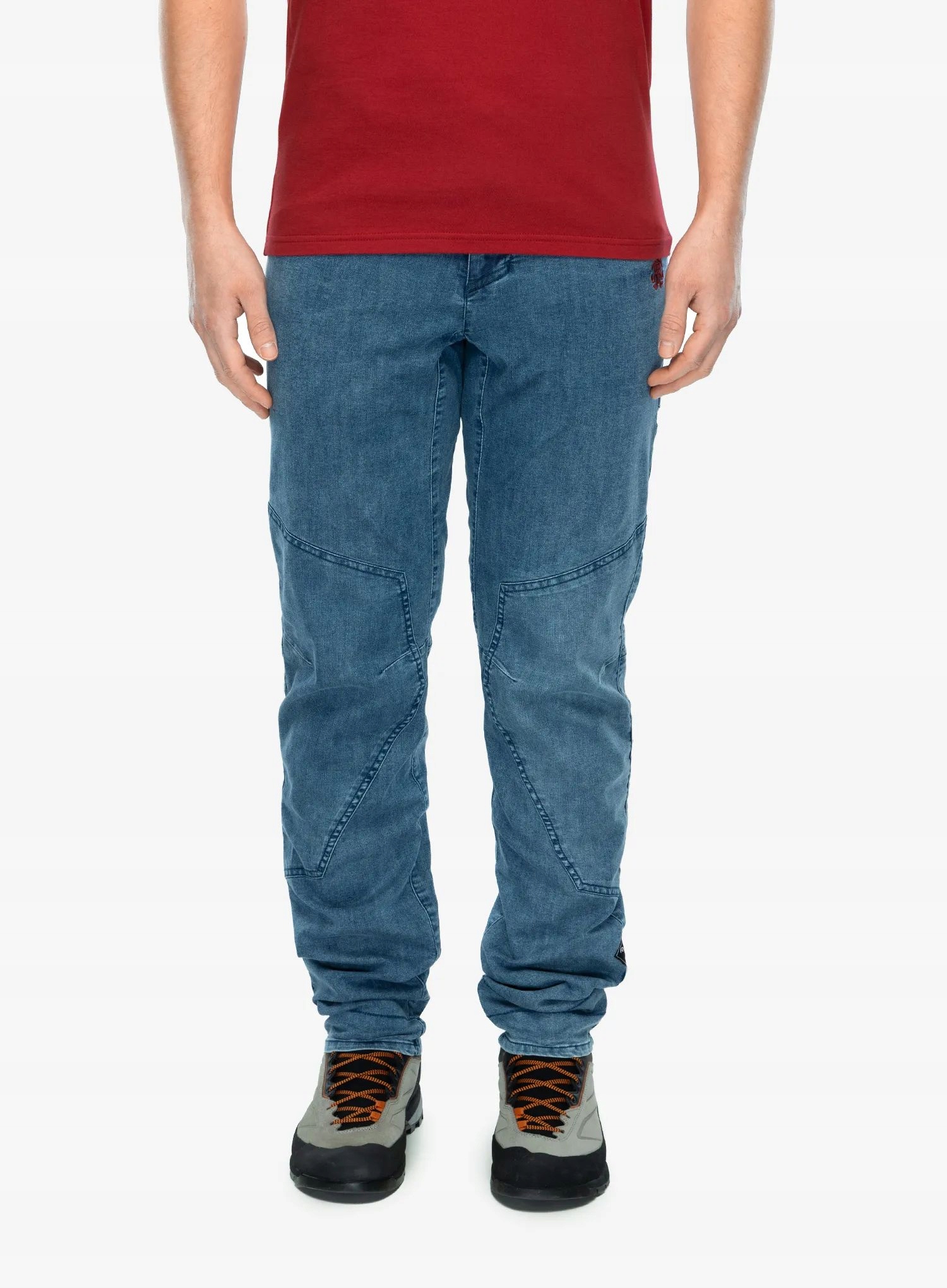 Lezecké kalhoty Rafiki Crimp denim XL