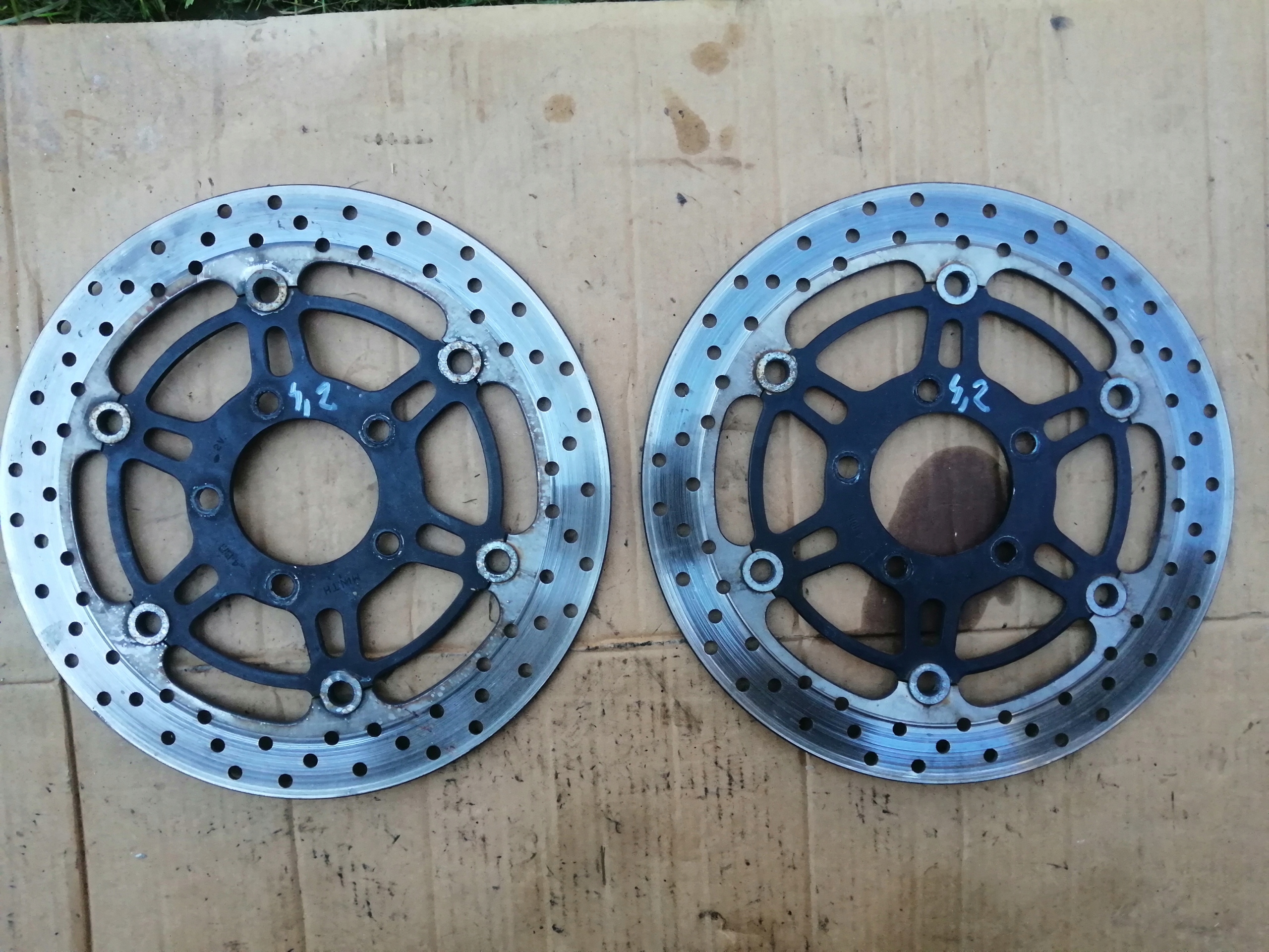 Df45trb6z75emxz - Suzuki sv 650 03-09 передние диски kpl 4,2 мм