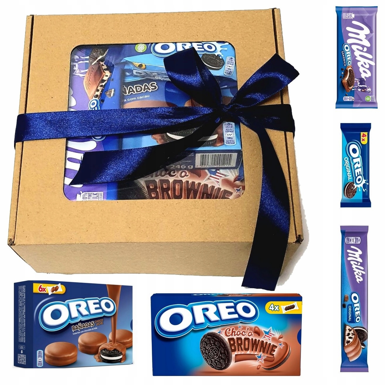 Dárková Sada Oreo Pro Každého Banadas Brownie Milka Balíček Sladkostí