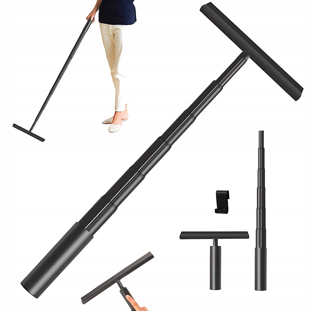 Levně Stěrač Na Sklo S Nastavitelným Úchytem 23.5-97 CM Bez Stop