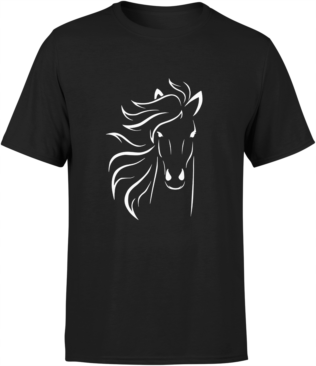 

Koszulka Z Koniem Koń Męska Nadrukiem T-shirt R. L