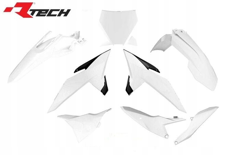Racetech (rtech) Sada Plastov Ktm Sx 85 25 Farba Biela Čierna