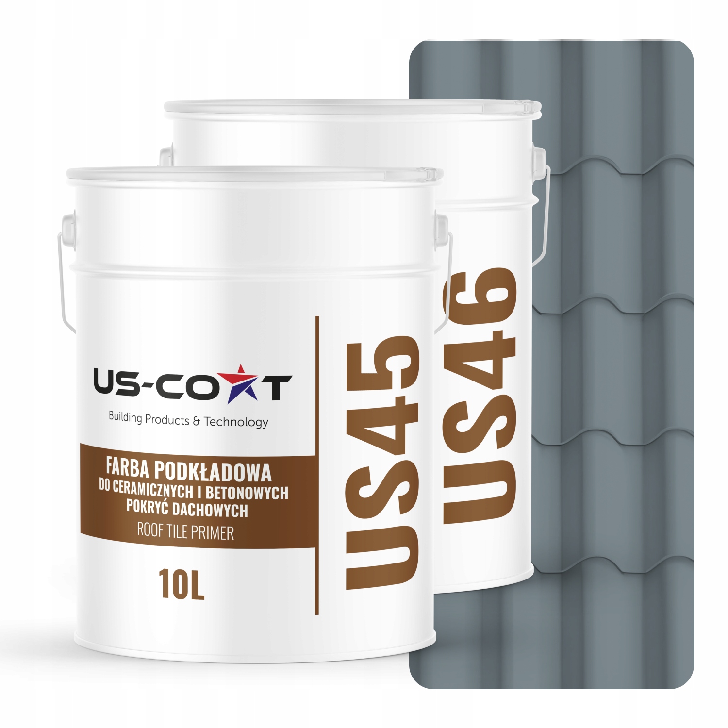 Farba Na Keramické Strešné Tašky Základná Sivá Veverička Ral 7000 74m2 Lesk