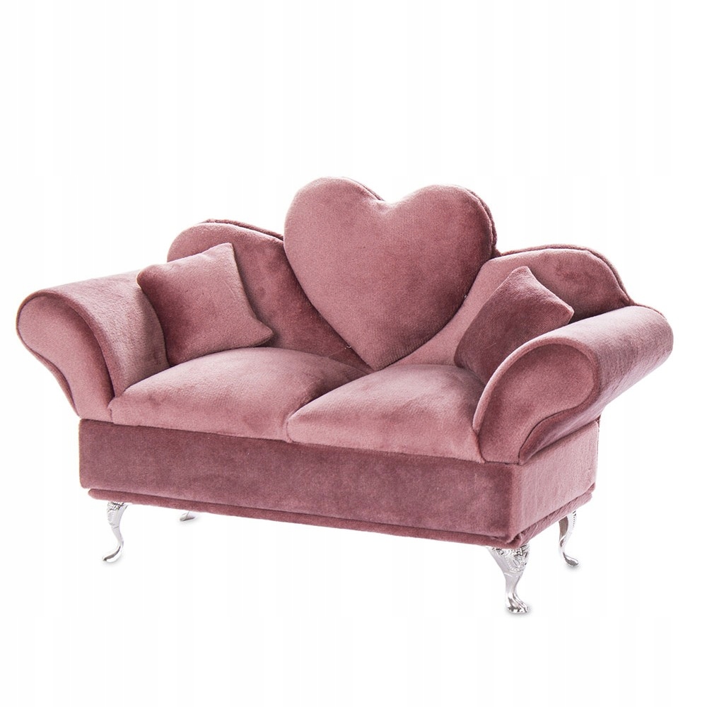 

Szkatułka Na Biżuterię Sofa Różowa Kanapa Fotel