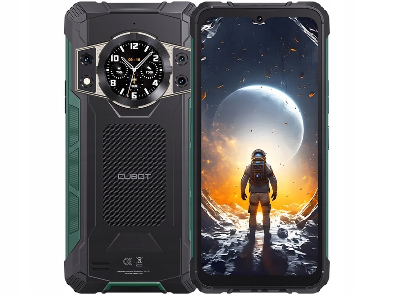 Smartfon Cubot King Kong Ace 2 6/128GB 6.58" 90Hz Zielony