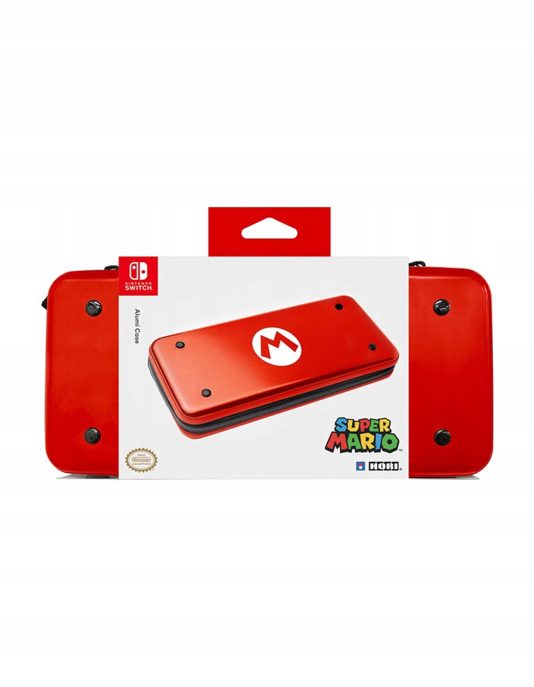 Hori Pokrowiec Etui Aluminiowy Mario Switch