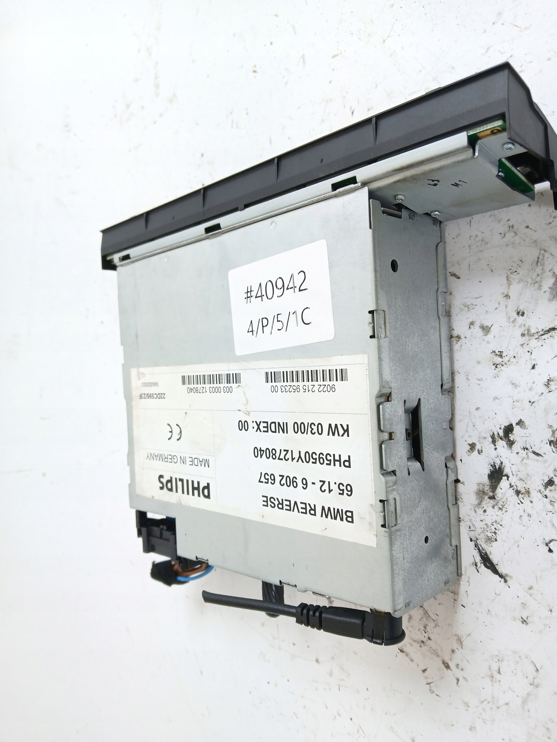 BMW E46 RADIO original KASETA 6902657 REVERSE