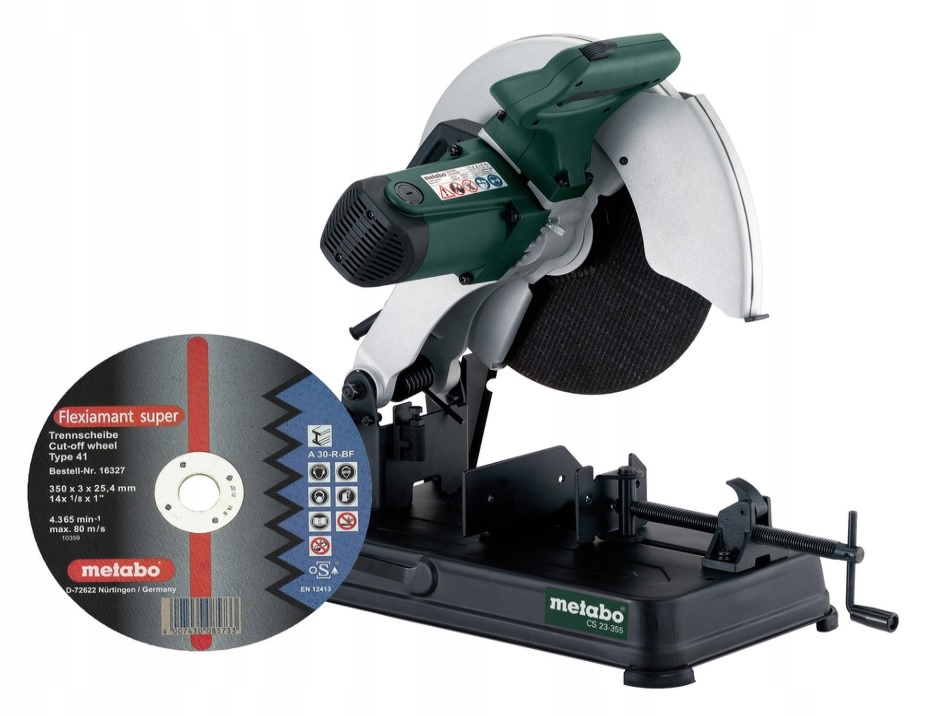 

Metabo Cs 23-355 Set Przecinarka Do Metalu 355mm