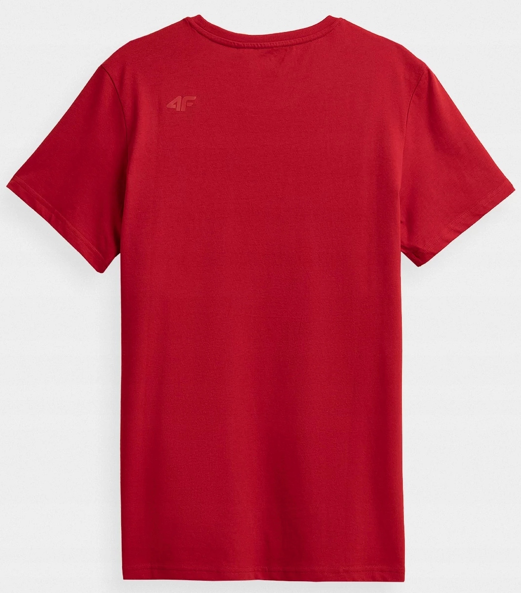 KOSZULKA MĘSKA 4F SPORTOWA T-SHIRT BAWEŁNA L Wzór dominujący bez wzoru
