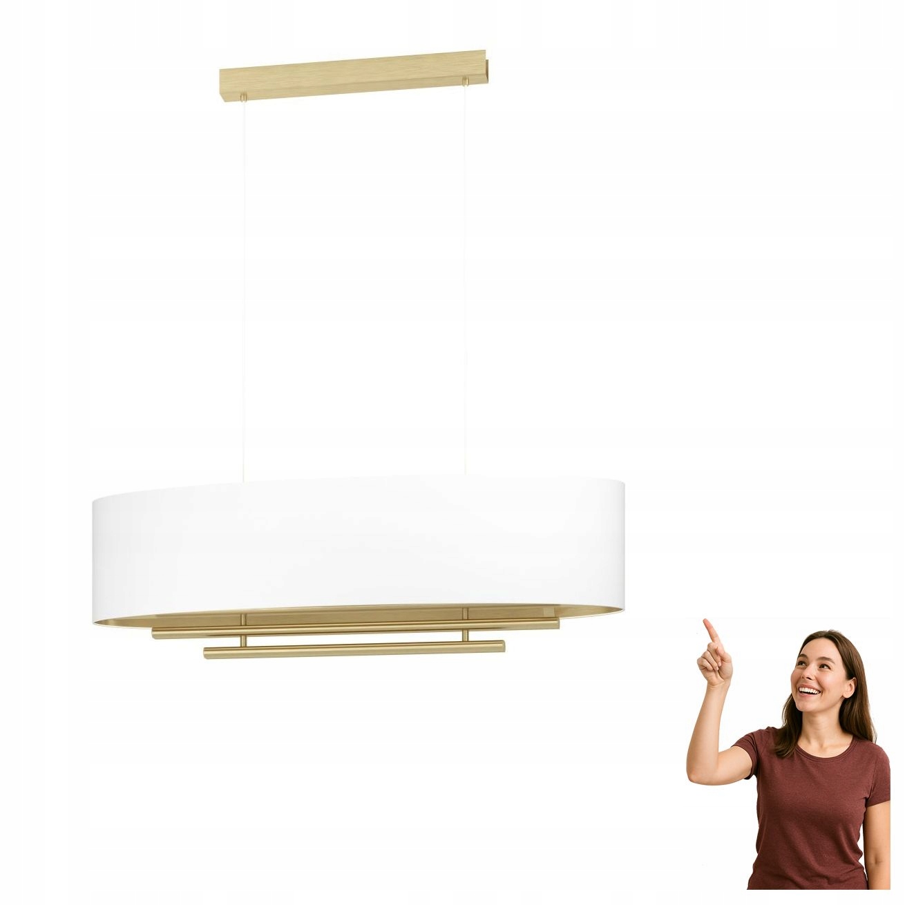 Závěsná lampa Pinetara 390182 Eglo