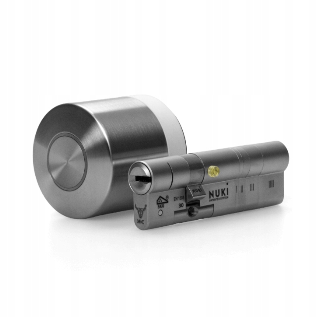 Inteligentny Zamek do drzwi Nuki Ultra Wkładka Uniwersalna WiFi Matter