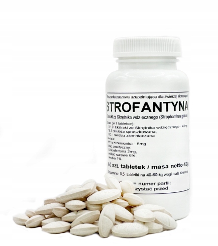 Levně Strofanthin – extrakt – Podkowa 60 tablet