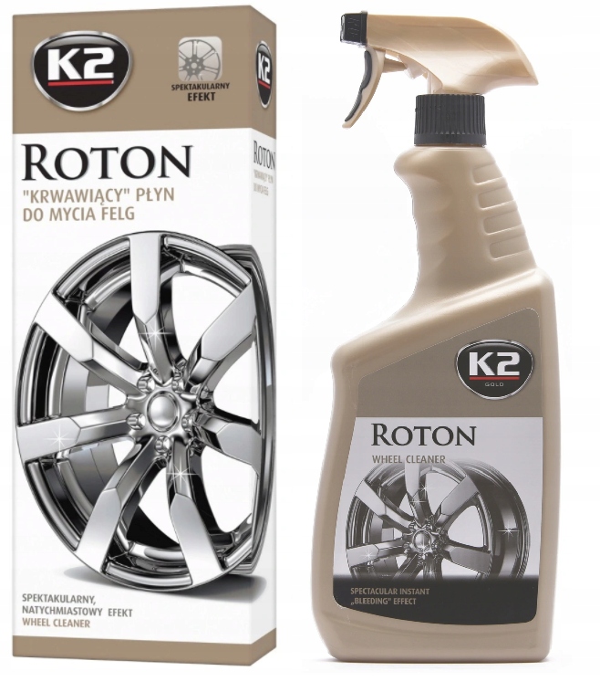 

K2 Roton Płyn Do Mycia Czyszczenia Felg Krwawiący