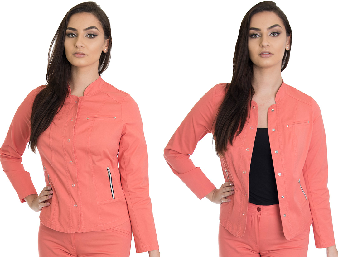 k2 ŻAKIET KURTKA BAWEŁNA STÓJKA (38-52) r.52