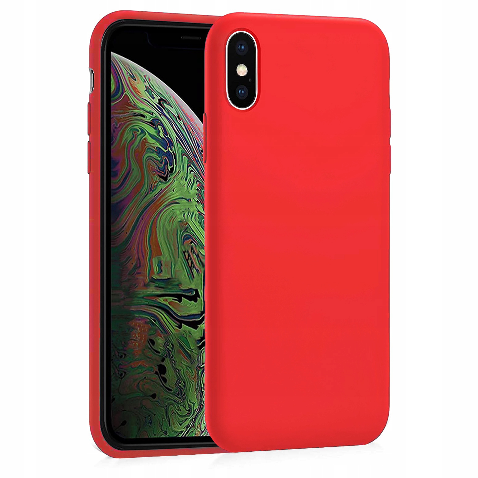 

Etui Czerwone Liquid do Apple iPhone X Xs