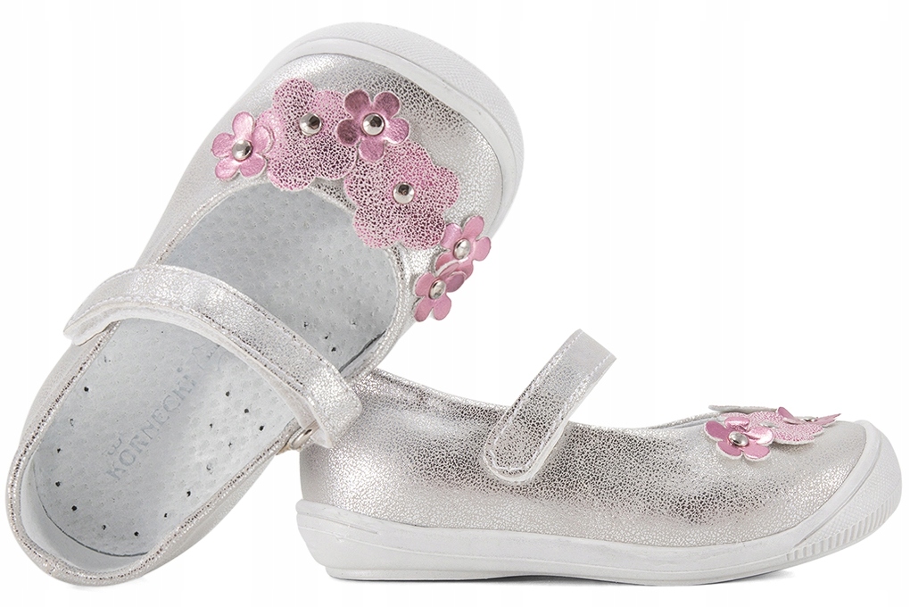 

Kornecki 6469 Balerinki Dziewczęce Półbuty 23