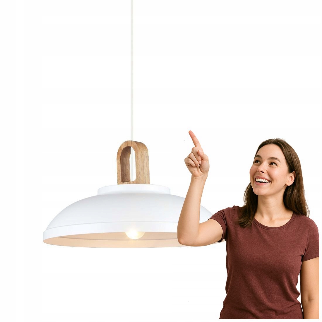 Závesná lampa Danito MDM3153/1L W Italux