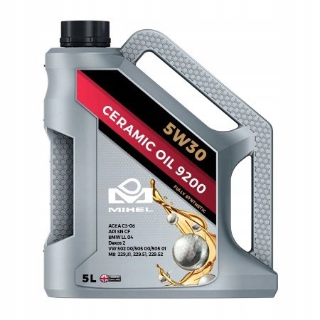 

Mihel Ceramic Oil 9200 5W30 Olej Ceramiczny 5L