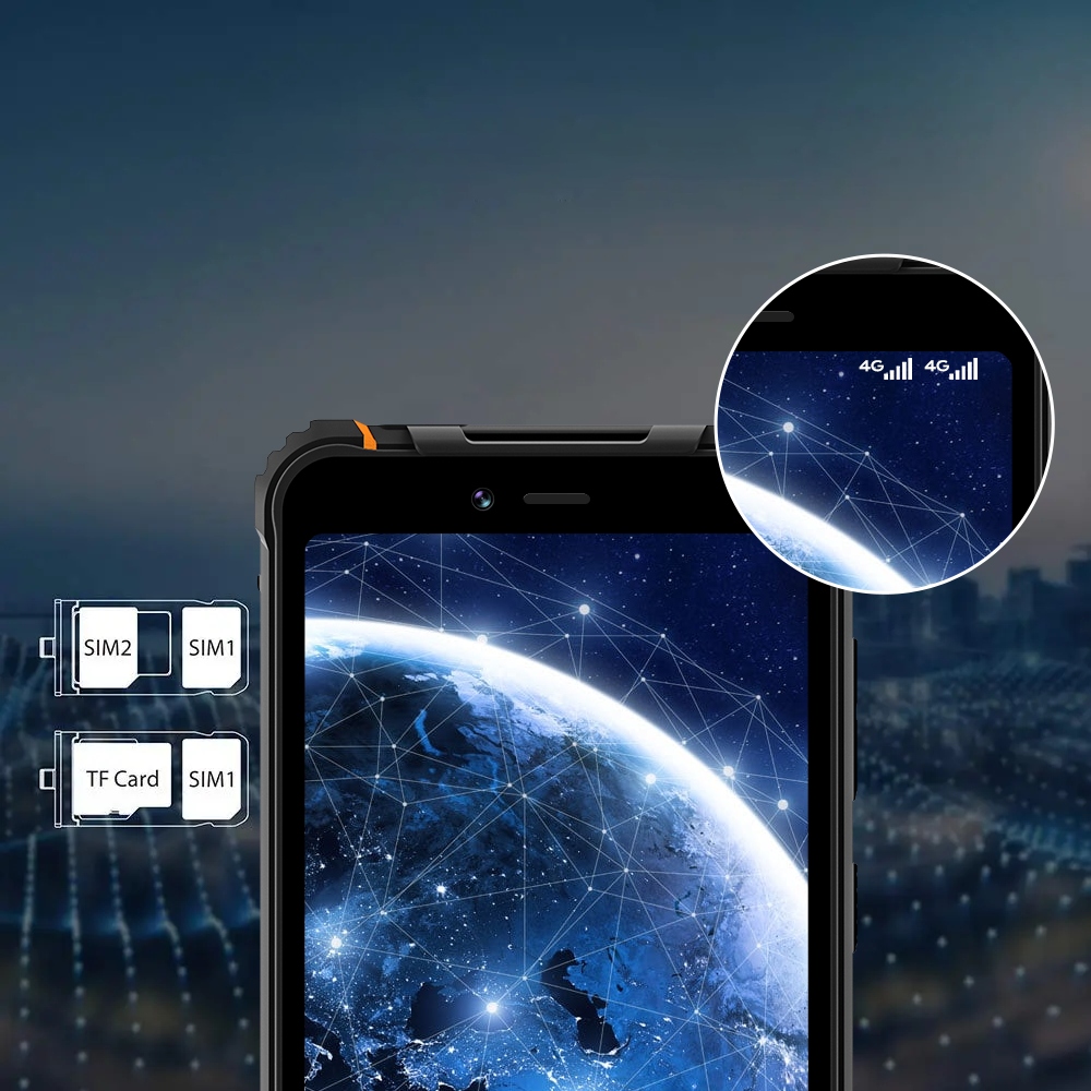 Smartphone HOTWAV T5 Max 4/64GB 6050mAh 13MP NFC Nabíječka v sadě Ano