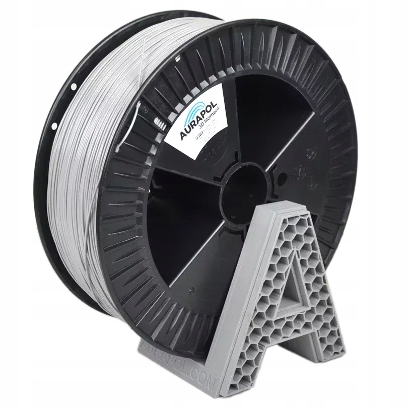 Filament Aurapol Pet-g Gray Šedý 2,5 kg 1,75 mm