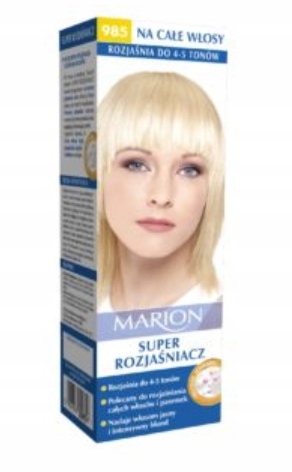 

Marion 985 rozjaśniacz Mleczko2x30ml+Aktywator 15g