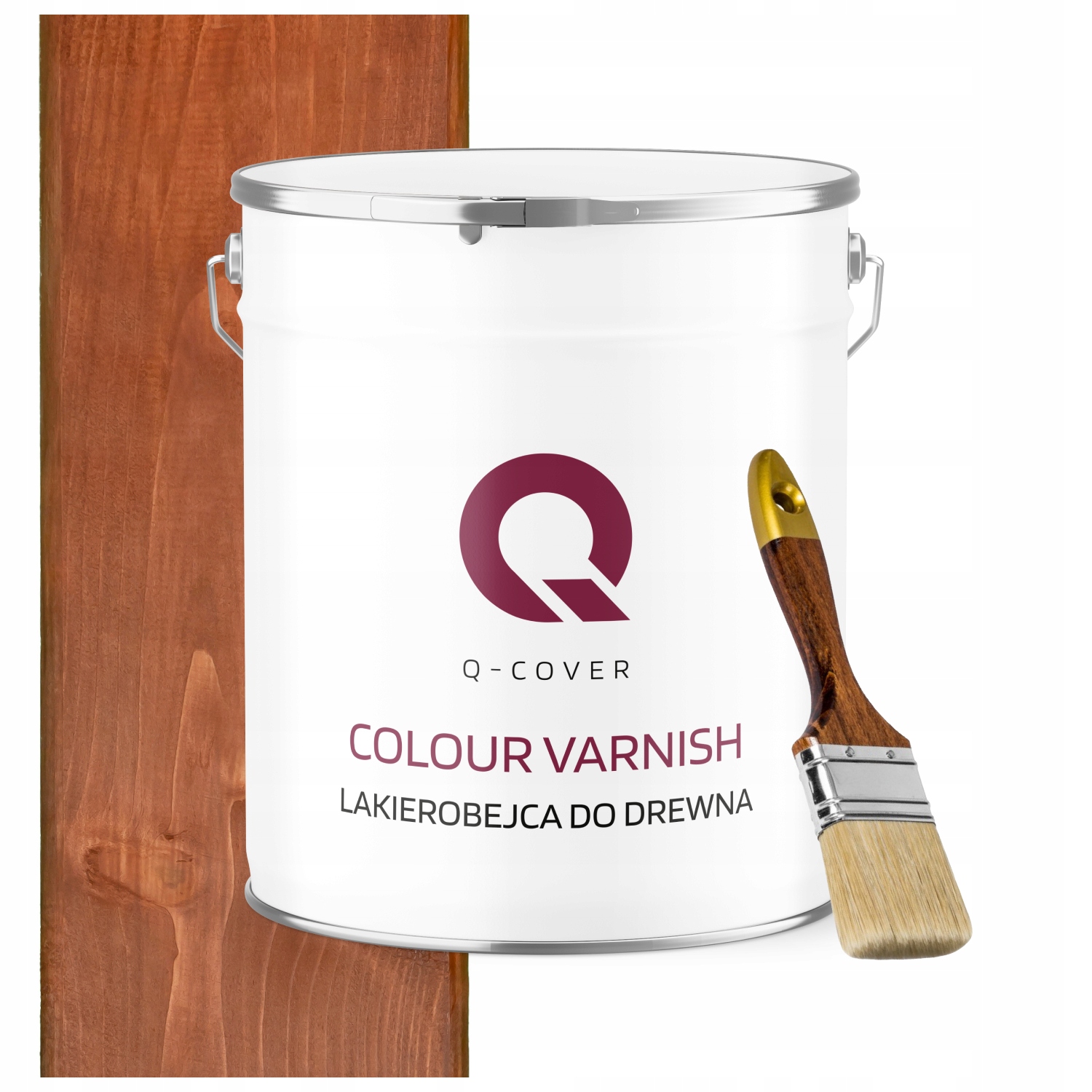 Lakovník Na Dřevěné Prvky 3V1 Uv Ořech Světlý Satén 5L Dárek