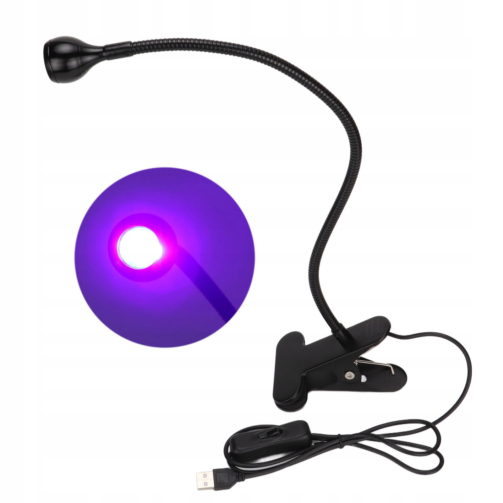 3w 5v uv glue curing lamp durable usb powered curing light with clamp for c