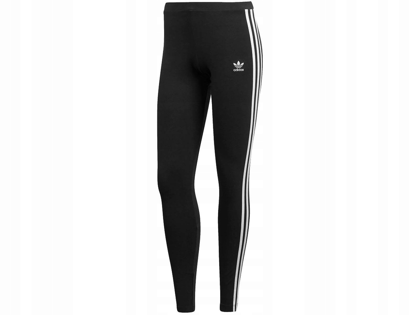 ADIDAS CE2441 DAMSKIE LEGGINSY CZARNE ORIGINALS Długość nogawki długa