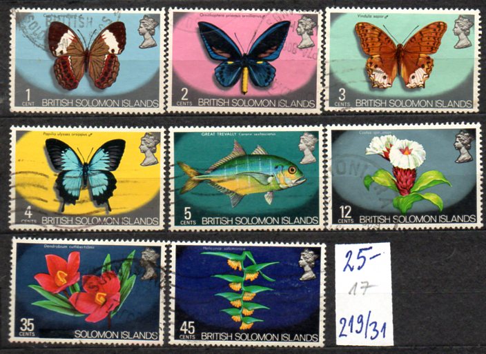 Wyspy Salomona 17 , nr 219/ 31
