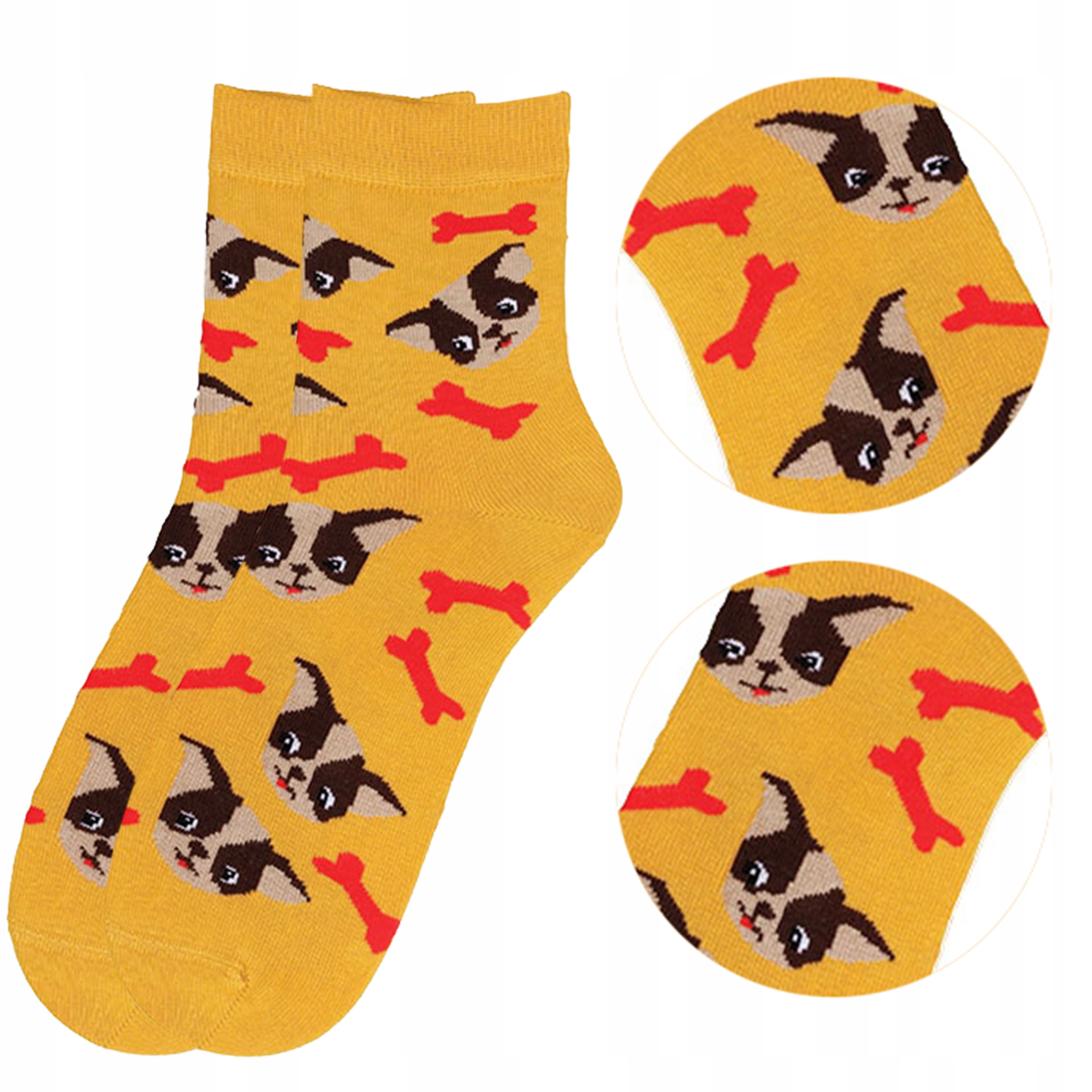 

Damskie Skarpety Wola W84.01P Pieski A55 36/38