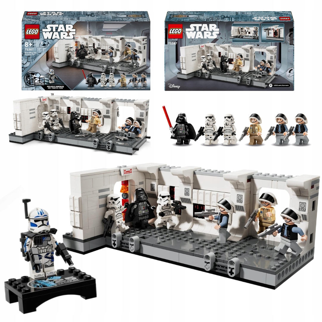 Lego Star Wars 75387 Vstup na palubu Tantive IV Voják Fives Arc Loď