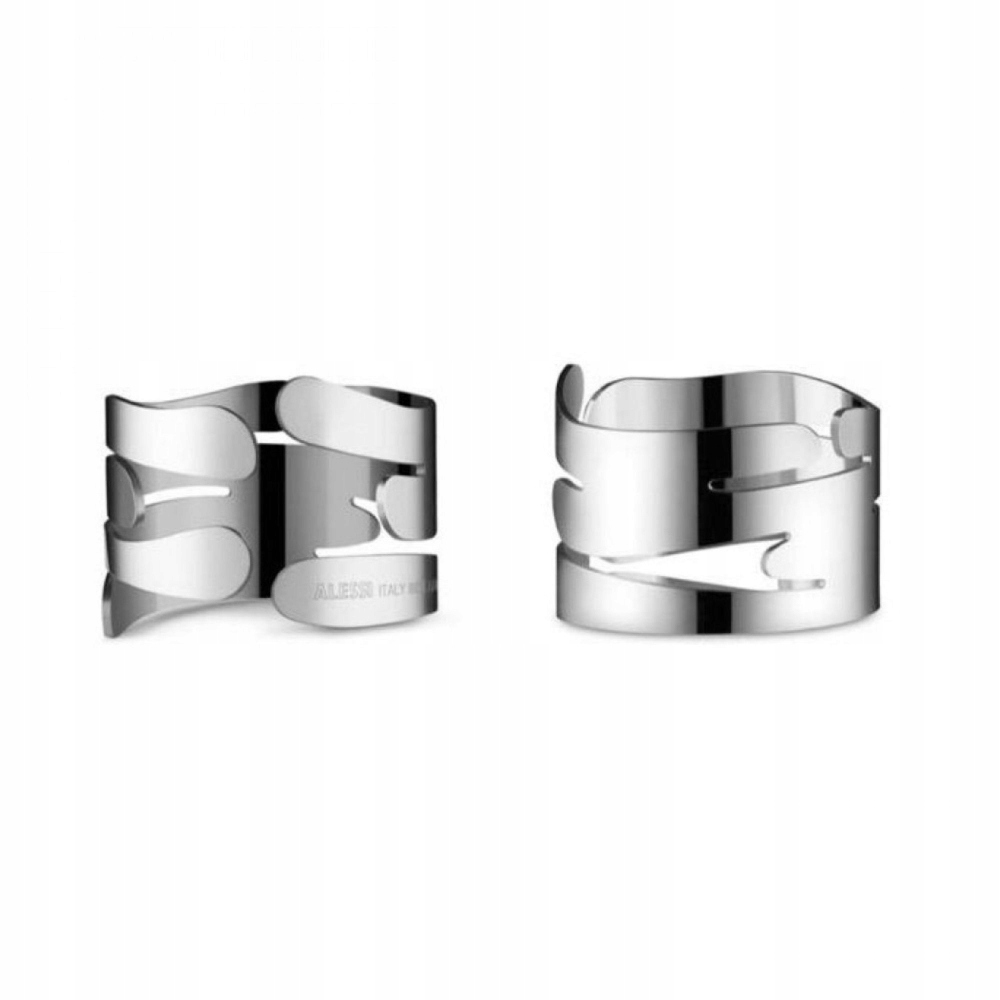 Alessi Barkring Kroužky na ocelové ubrousky 2 Ks Ubrousek