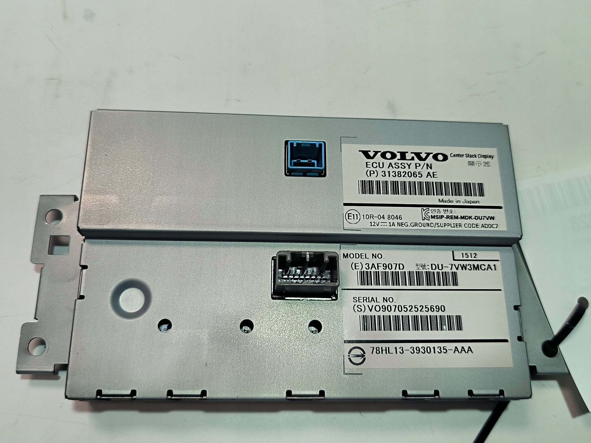 display PANEL 31382065AE VOLVO V60 Cross Country