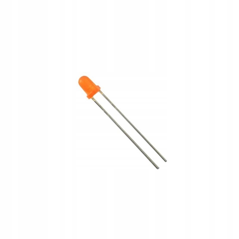 LED 3mm pomarańczowa przezroczysta 1000szt.