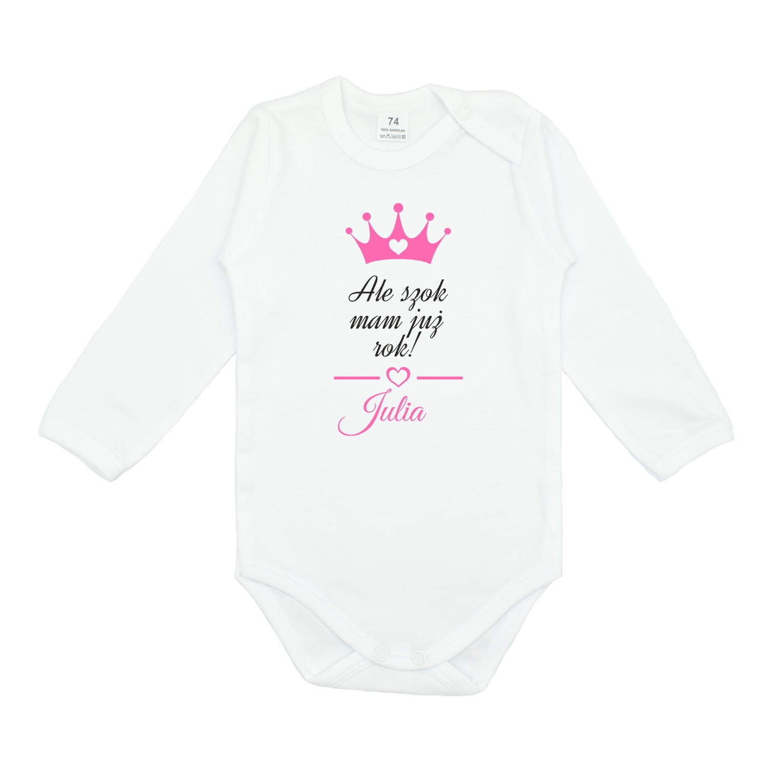 

body roczek pierwsze urodziny ale szok mam już rok