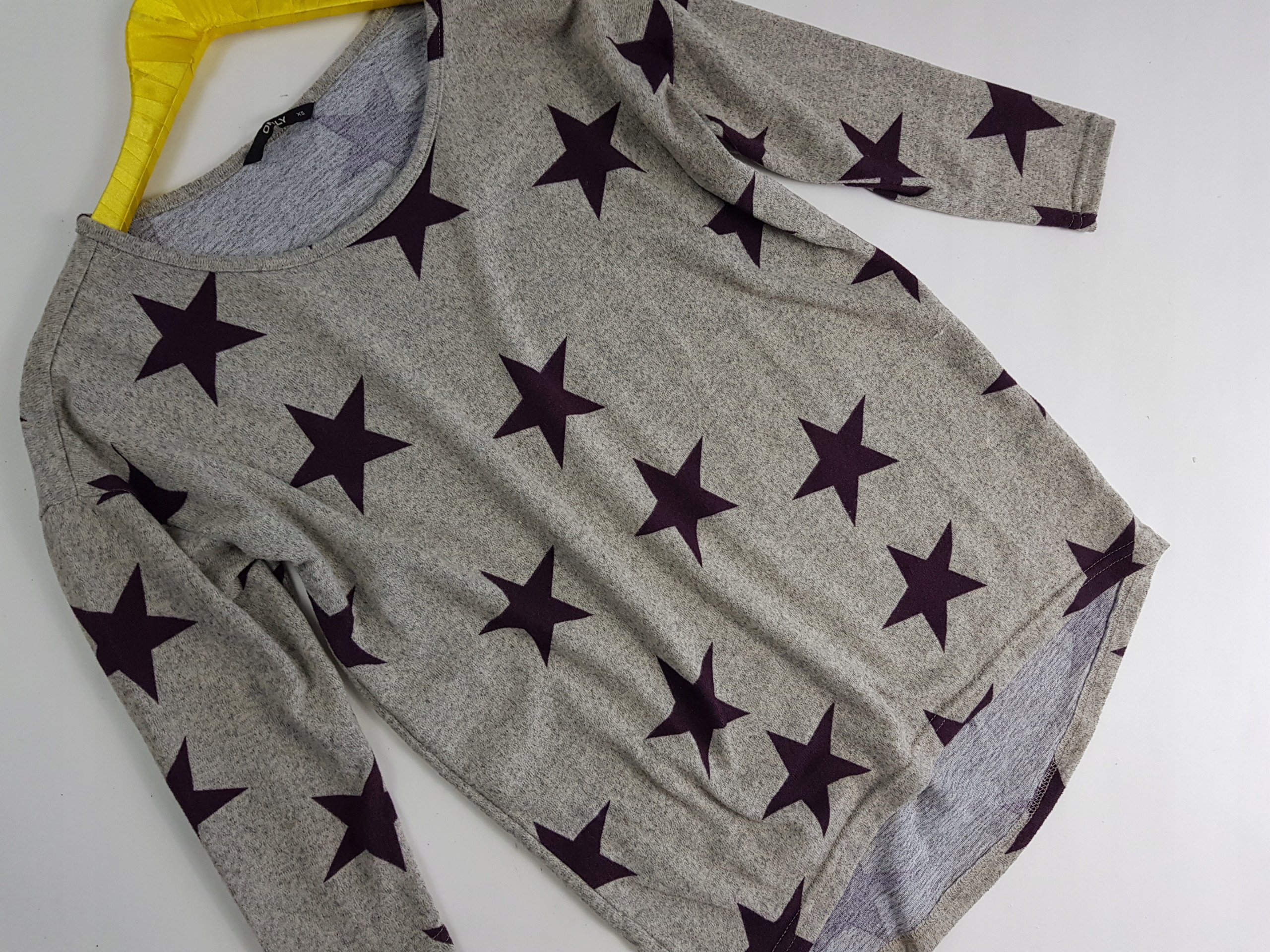 ONLY 34/XS Sweter ciążowy w gwiazdki Rozmiar 34