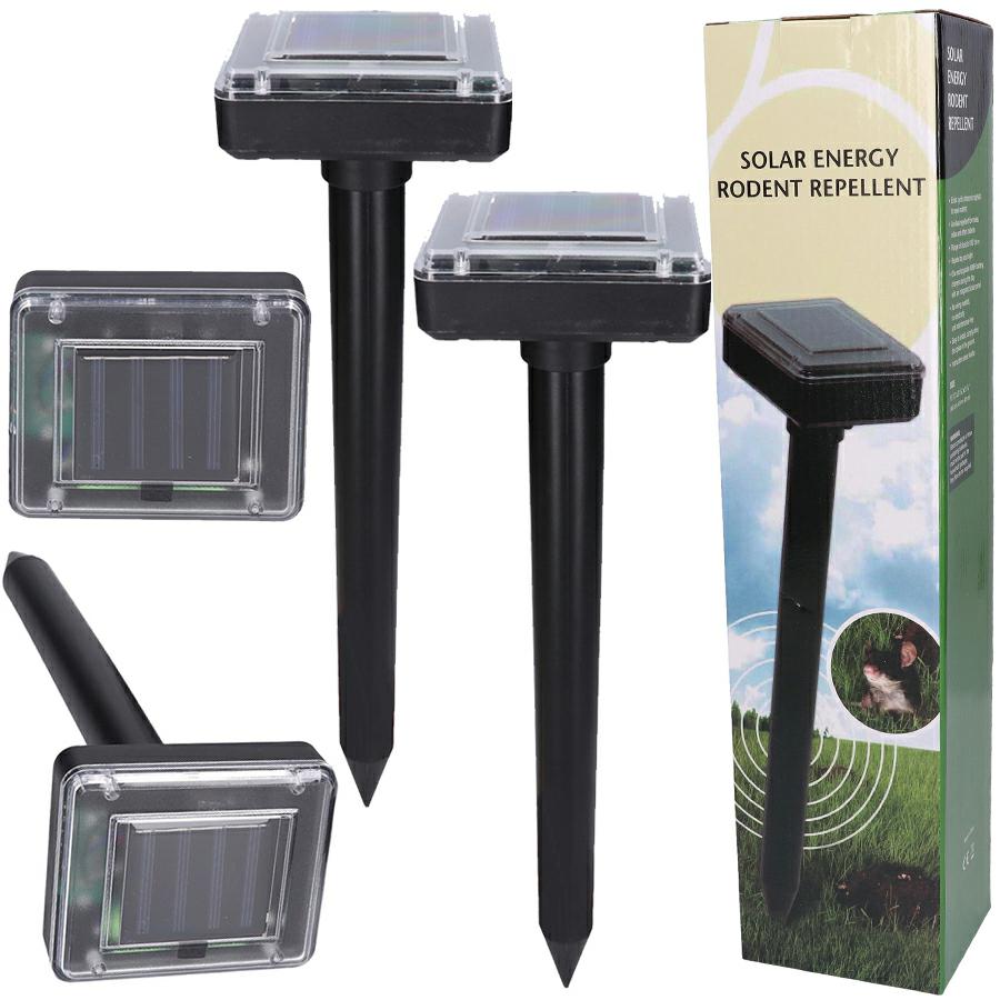 

Silny Solarny Odstraszacz Kretów Na Krety x 2szt
