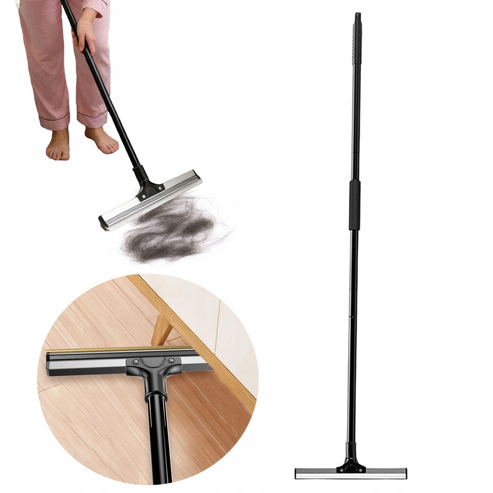 Teleskopický Čistič Zvířecích Chlupů Na Koberce Postelí A Pohovky S Rukavicí