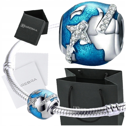 

Charms zawieszka Samolot do Pandora srebro 925
