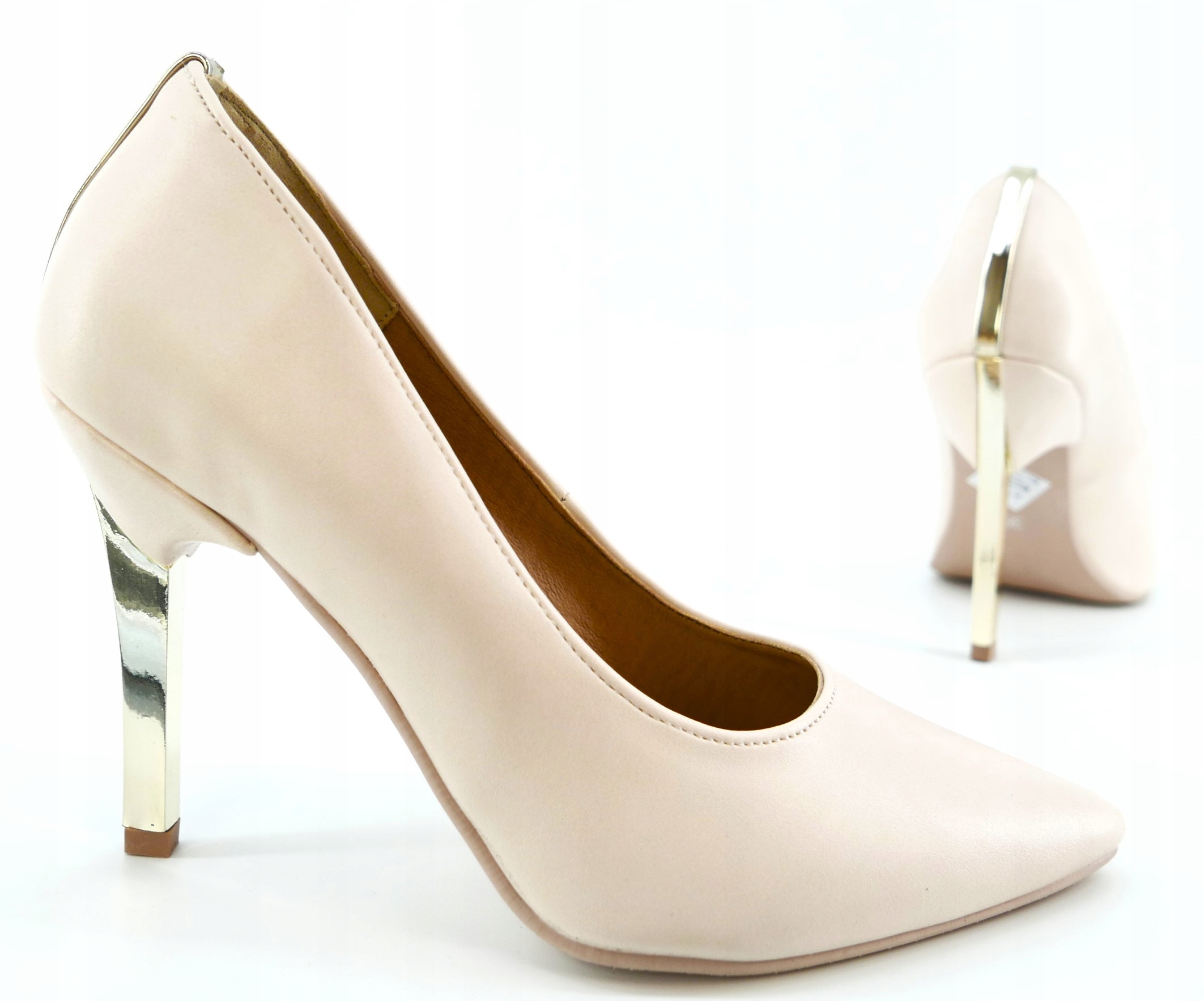 Skorpio Polské Dámské Lodičky Pudrová Růžová R40