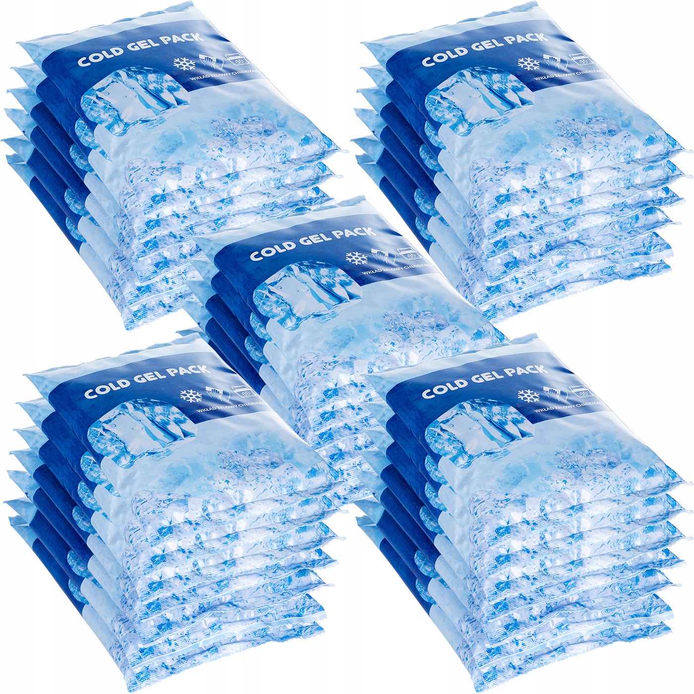 

Wkłady Żelowe Chłodzące Kompres Chłodzący 32x450g