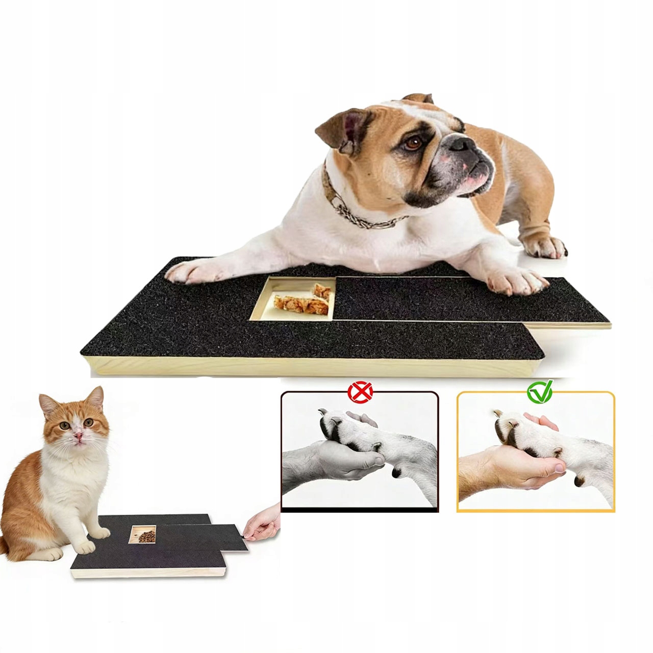 Drapaczka dla psa do paznokci Zabawka dla psów Samodzielny drapak do