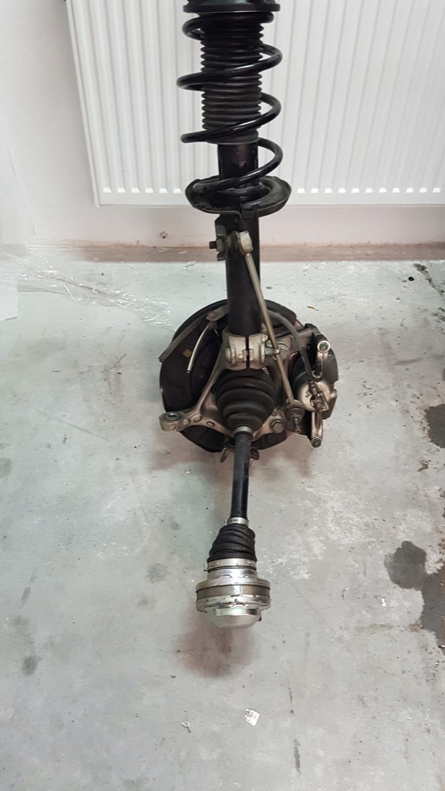 semi-axis left front VW TIGUAN 5NA 1.6 TDI 3Q0407272N