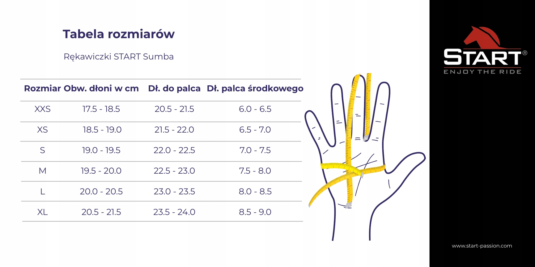 RĘKAWICZKI JEŹDZIECKIE CAŁOROCZNE START Sumba M Sezon całoroczna