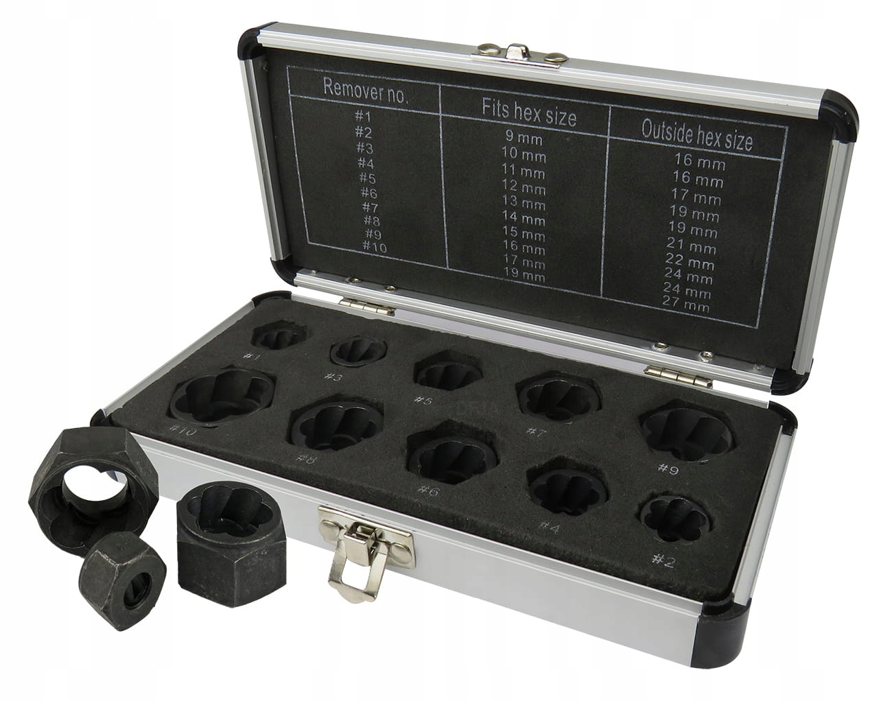 WYKRĘTAKI DO OBROBIONYCH ZERWANYCH ŚRUB NASADEK NAKRĘTEK QUICK OUT ETUI Marka inna