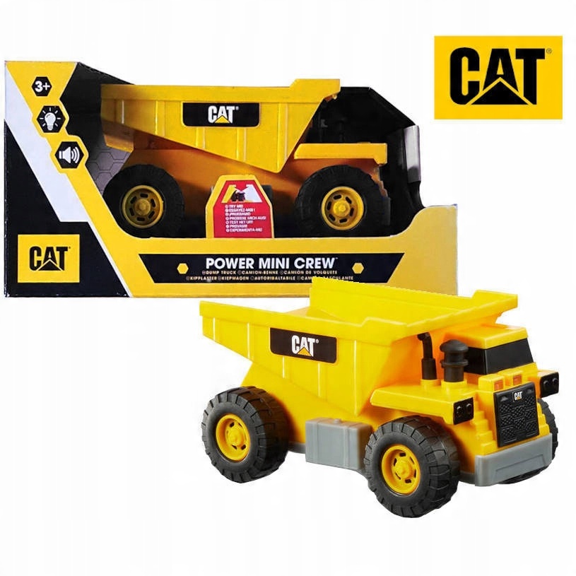 

Caterpillar Cat Samochód Ciężarowy Wywrotka 3+