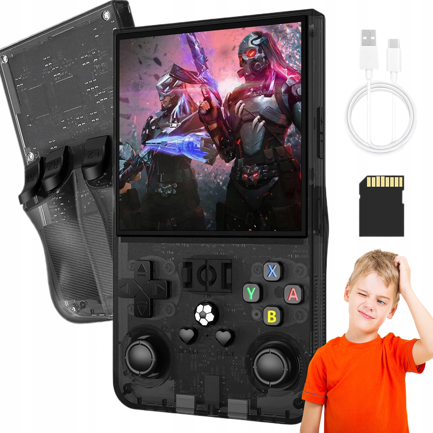 Konsola Retro Gier 18000 Mini Gra Przenośna Game Sup Gierki