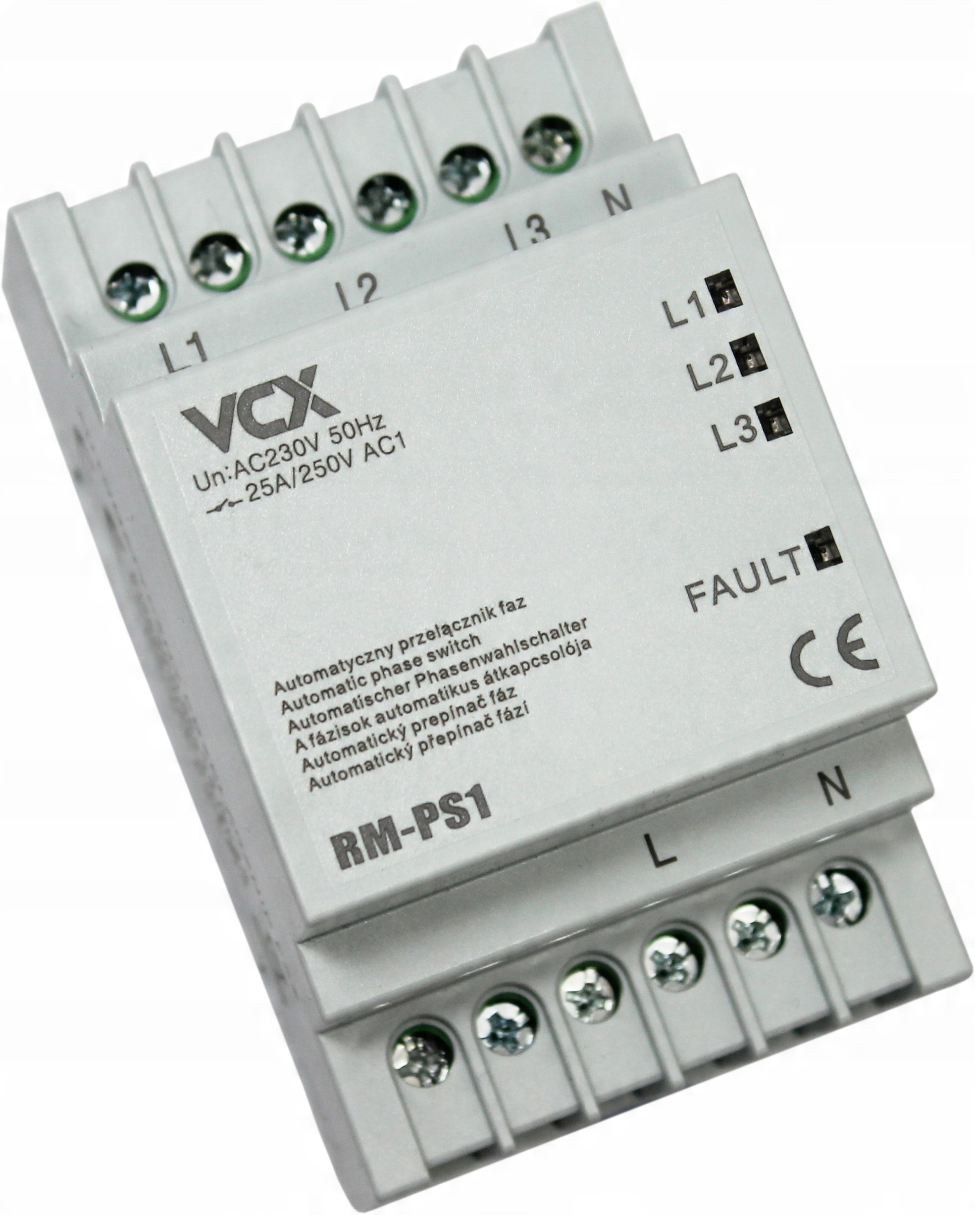 

Automatyczny Przełącznik Faz VCX RM-PS1