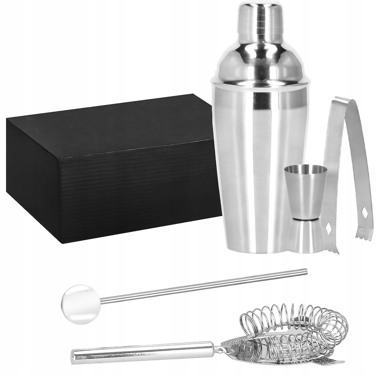 

Zestaw Barmański Do Drinków Shaker Stal 550ML 5EL.
